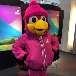 Postava maskota Magenta...