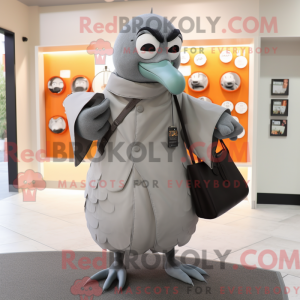 Maskotkostymefigura Grey...