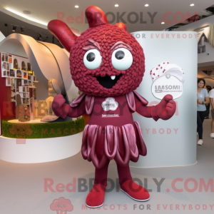 Maroon Medusa mascot...