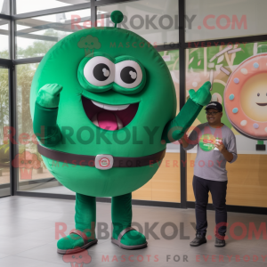Forest Green Donut maskot...