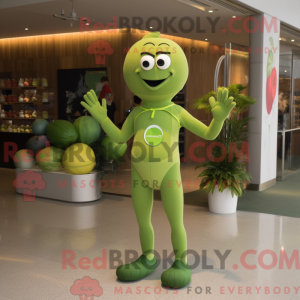 Oliven Acrobat maskot...