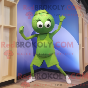 Olive Acrobat mascot...