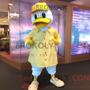 Costume mascotte de cygnes...