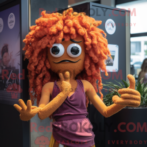 Rust Medusa maskot kostyme...