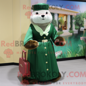 Figura de máscara de lontra...