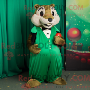 Figura de máscara de lontra...