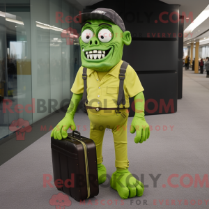 Lime Green Frankenstein...
