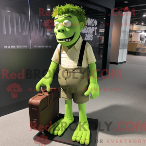 Lime Green Frankenstein...