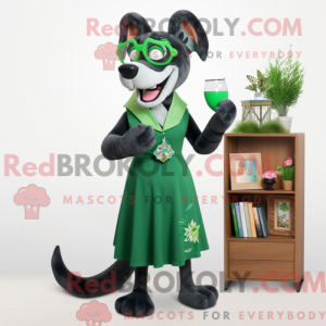 Maska dla psa Forest Green...