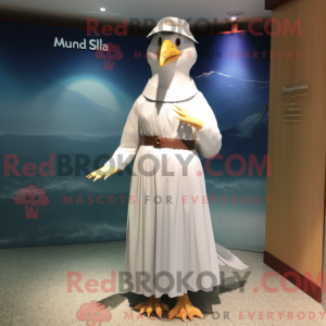 Máscara de gaivota com...