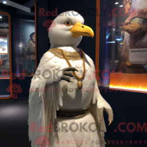 Gull mascot costume...