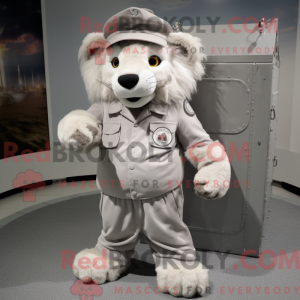 Maskotka Silver Tamer Lion...