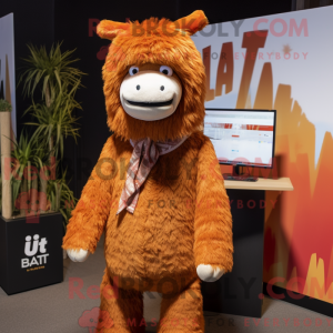 Rust Lama maskot drakt...