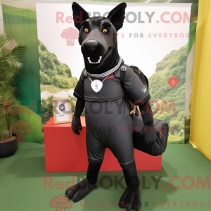 Personaggio mascotte Black...