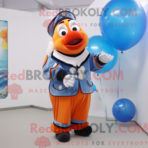 Disfraz de mascota pez...