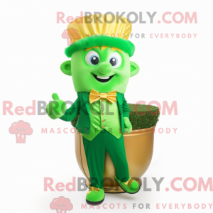Green Pot Of Gold maskot...