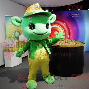 Green Pot Of Gold maskot...