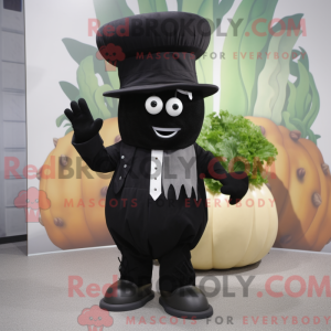 Maskottchenkostüm Schwarze...