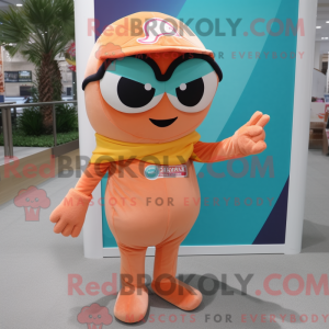 Peach Commando maskot...