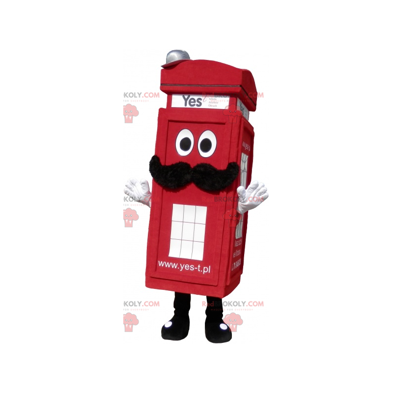 Mascotte de véritable cabine téléphonique rouge londonienne -