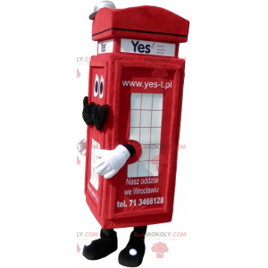 Ekte London rød telefonkiosk maskot - Redbrokoly.com