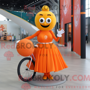 Mascotte de monocycliste...