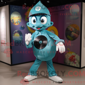 Teal Plate Spinner...