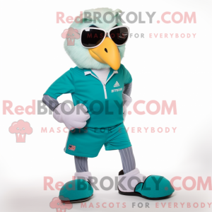 Teal Bald Eagle...