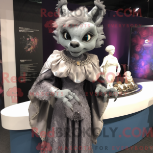 Gray Gargoyle mascot...