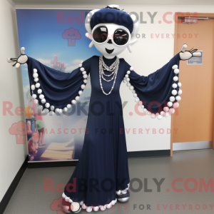 Navy Stilt Walker maskot...