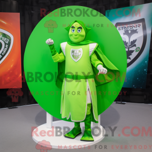 Lime Green Celtic Shield...