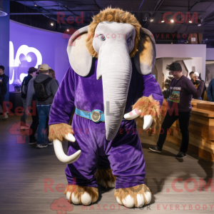 Disfraz de mascota de mamut...