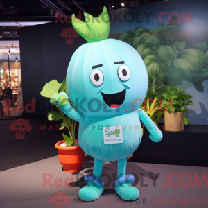 Disfraz de mascota Cyan...