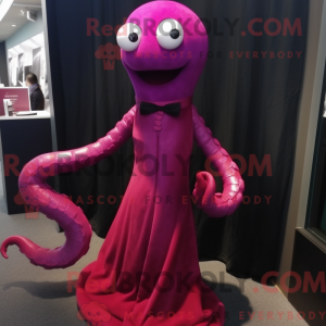 Magenta Hydra maskot...