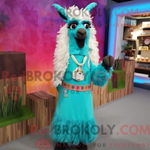 Disfraz de mascota Llama...