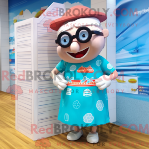 Aglet-mascottekostuum...