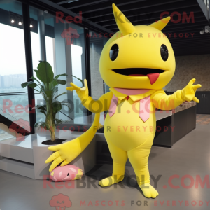 Disfraz de mascota Axolotl...