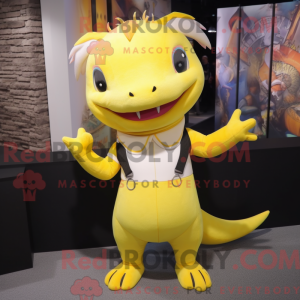 Disfraz de mascota Axolotl...