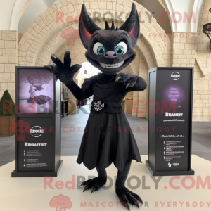 Sort Gargoyle maskot...