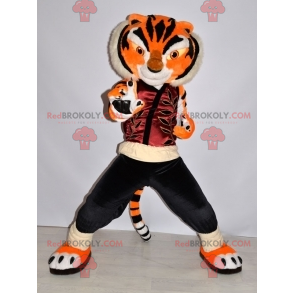 Mascot Master Tigress famous tiger in Kung fu panda -