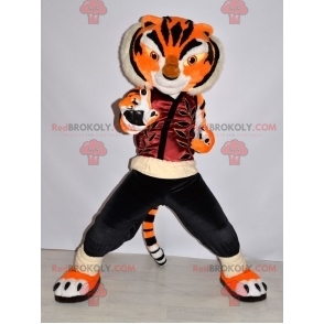 Mascotte de Maitre Tigresse célèbre tigre dans Kung fu panda -