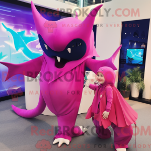 Costume de mascotte de raie...