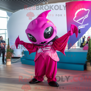 Postava maskota Magenta...