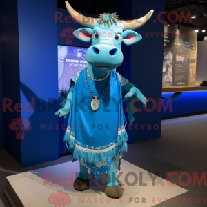 Figura de máscara de zebu...
