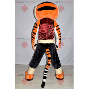 Mascot Master Tigress famous tiger in Kung fu panda -