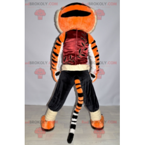 Mascot Master Tigress beroemde tijger in Kung Fu Panda -