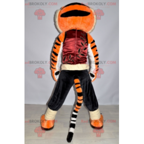 Mascot Master Tigress famous tiger in Kung fu panda -