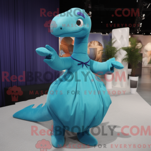 Cyaan Diplodocus...