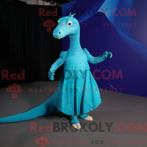 Cyaan Diplodocus...