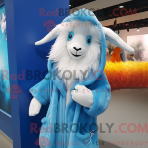 Sky Blue Angora Goat...
